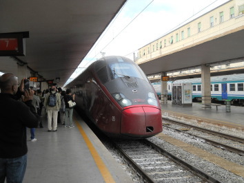 イタローでローマへの列車旅